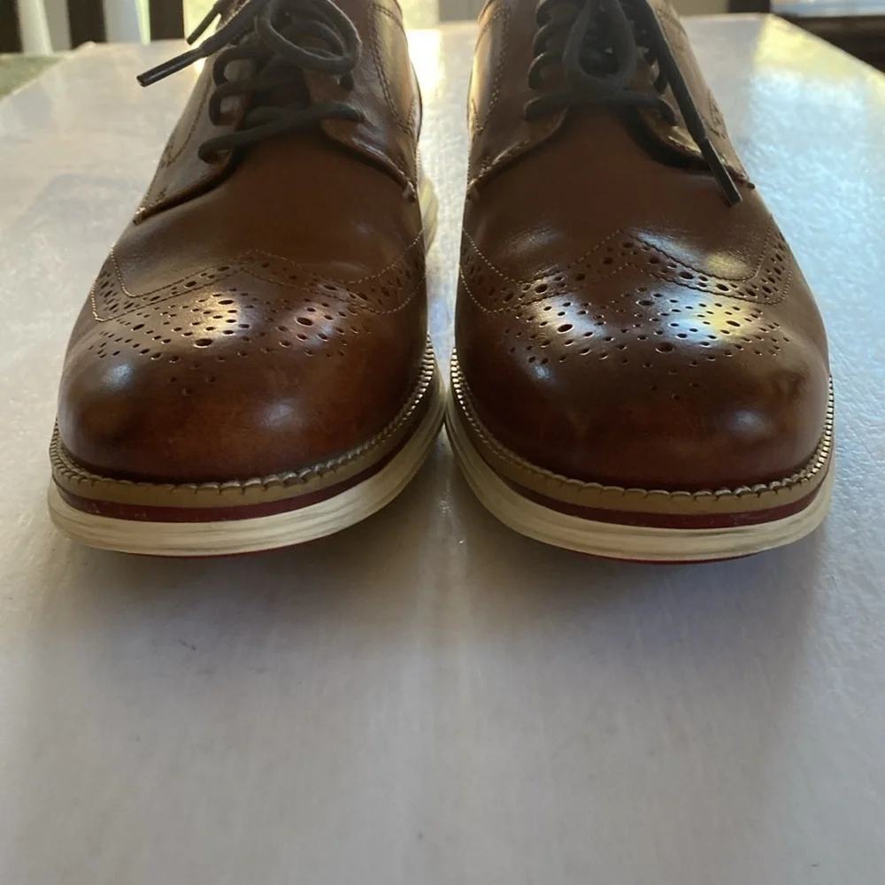 Cole Haan OriginalGrand Classic Brown Leather Men's Shoes Size 10